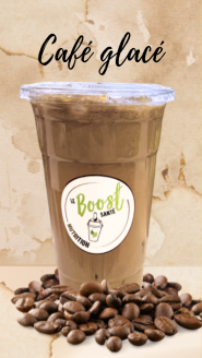Frappé protéiné Café (sur glace) - 24oz